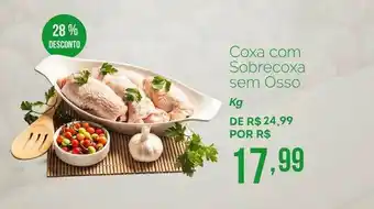 Oba Hortifruti Coxa Com Sobrecoxa Sem Osso 28% Desconto oferta