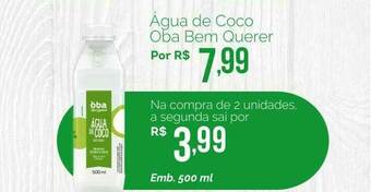 Oba Hortifruti Agua De Coco Oba Bem Querer oferta