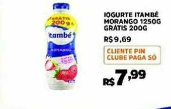 Iogurte Itambé Morango
