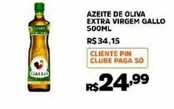Pinheiro Supermercado Azeite De Oliva Extra Virgem Gallo oferta