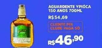 Pinheiro Supermercado Aguardente Ypioca 150 Anos oferta