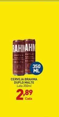 Cerveja Brahma Duplo Malte