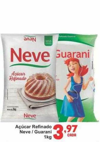 Rede Super Compras Açúcar Refinado Neve Guarani oferta