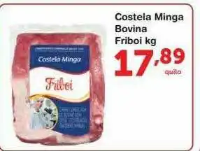 Roldão Costela Minga Bovina Friboi Kg oferta