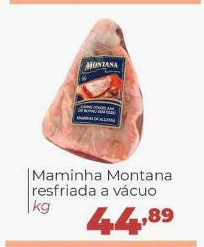 Maminha Montana Resfriada A Vácuo