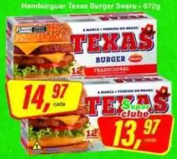 Rede Supermarket Hambúrguer texas burger seams oferta