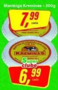 Rede Supermarket Manteiga Kreminas oferta