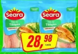 Rede Supermarket Fila de Tilápia oferta