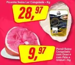 Rede Supermarket Picanha Suina Lar Congelada oferta
