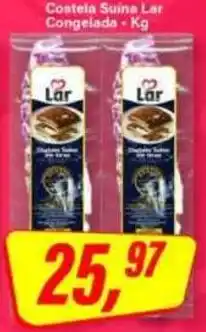 Rede Supermarket Costela Suína Lar Congelada oferta