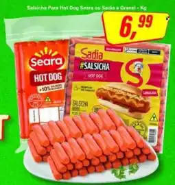 Rede Supermarket Salsicha para hot dog seara ou sadia a granel oferta