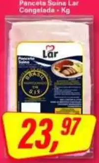 Rede Supermarket Panceta Suína Lar oferta
