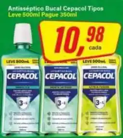 Rede Supermarket Antisséptico bucal cepacol tipos oferta