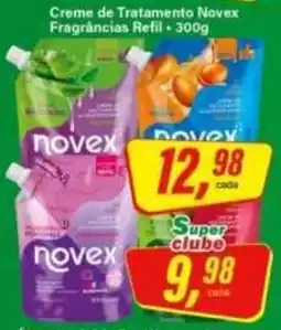 Rede Supermarket Creme de tratamento novex fragrâncias refil oferta