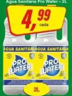 Rede Supermarket Água sanitária pro water oferta