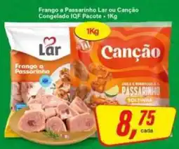 Rede Supermarket Frango a Passarinho Lar ou Canção oferta