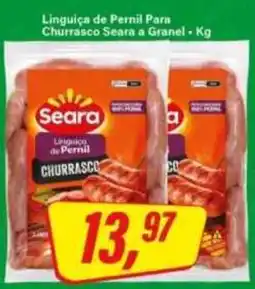 Rede Supermarket Linguiça de Pernil Churrasco oferta