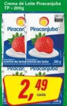Rede Supermarket Creme de leite piracanjuba oferta