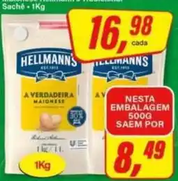 Rede Supermarket Maionese hellmanns oferta