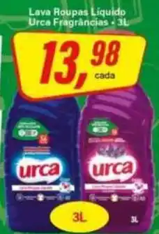 Rede Supermarket Lava Roupas Líquido Urca Fragrâncias oferta