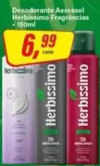 Rede Supermarket Desodorante Aerosol Herbissimo Fragrâncias oferta