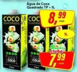 Rede Supermarket Água de Coco Quadrado TP oferta