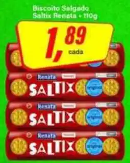 Rede Supermarket Biscoito salgado saltix renata oferta