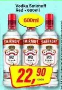 Rede Supermarket Vodka smirnoff red oferta