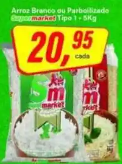 Rede Supermarket Arroz Branco ou Parboilizado oferta