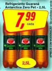Rede Supermarket Refrigerante Guaraná Antarctica Zero Pet oferta