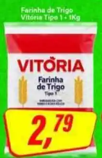 Rede Supermarket Farinha de Trigo Vitória Tipo 1 oferta