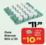 Semar Supermercado Ovos Brancos BDJ oferta