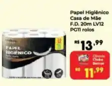 Semar Supermercado Papel Higiênico Casa de Mãe oferta