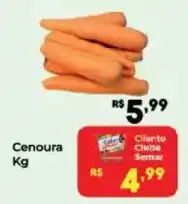 Semar Supermercado Cenoura oferta