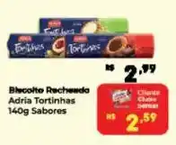 Semar Supermercado Biscoito recheado adria tortinhas oferta