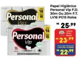 Papel Higiênico Personal Vip F.D.