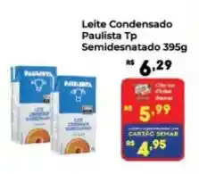 Semar Supermercado Leite Condensado Paulista Tp Semidesnatado oferta