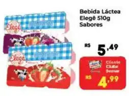 Semar Supermercado Bebida Láctea Elegê Sabores oferta