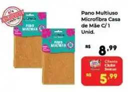 Semar Supermercado Pano Multiuso Microfibra Casa de Mãe c/1 Unid. oferta