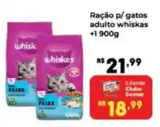 Semar Supermercado Ração p/ gatos adulto whiskas oferta