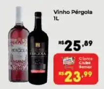 Semar Supermercado Vinho Pérgola oferta