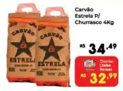 Semar Supermercado Carvão Estrela P/ Churrasco oferta