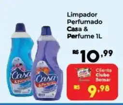 Semar Supermercado Limpador Perfumado Casa & Perfume 1L oferta