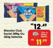 Semar Supermercado Biscoito club social oferta