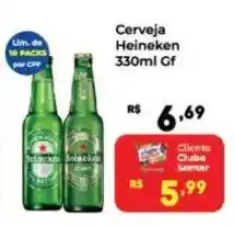 Semar Supermercado Cerveja Heineken 330ml Gf oferta