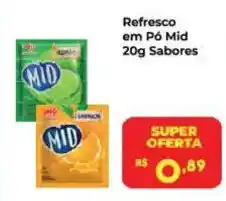 Semar Supermercado Refresco em Pó Mid oferta