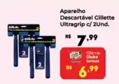 Semar Supermercado Aparelho Descartável Gillette Ultragrip c/ 2und. oferta