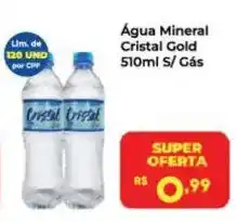 Semar Supermercado Água Mineral Cristal Gold oferta