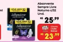 Semar Supermercado Absorvente Sempre Livre Noturno oferta