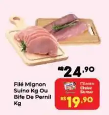 Semar Supermercado Filé Mignon Suíno Kg Ou Bife De Pernil Kg oferta